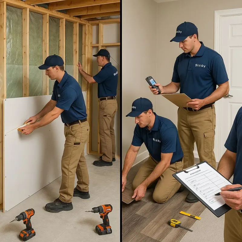 Repairs and Reconstruction process in Benton, AR