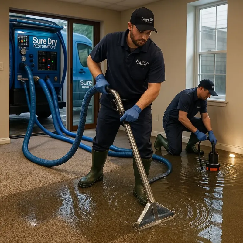Water Extraction and Removal process in Benton, AR